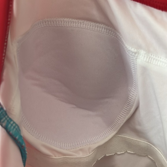 Lands End Swim Women’s Patriotic One Piece Swimsuit Size 6 Red White Blue NWT - Picture 5 of 6